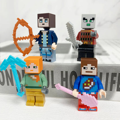 5 Pz Personaggio Di Minecraft