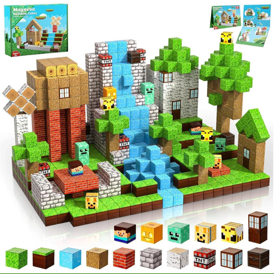  Blocuri Magnetice Educative